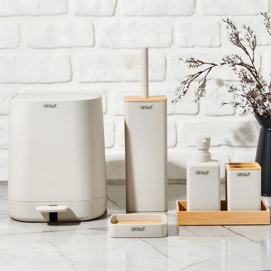 Bathroom Set - 6 Pcs